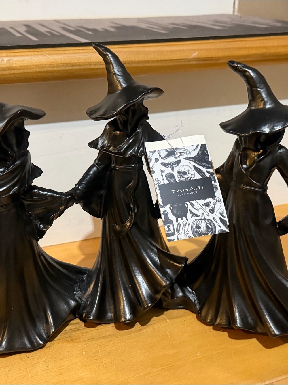 Tahari Three Witches Halloween Figurine New Tahari  viral 2026 halloween - Picture 3 of 4